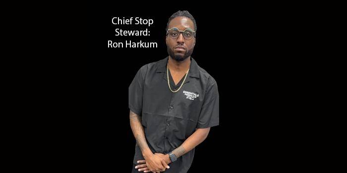 Ron Harkum (Chief Shop Steward)