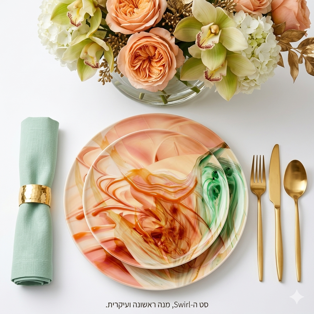 עיצוב שולחן לחג ושבת