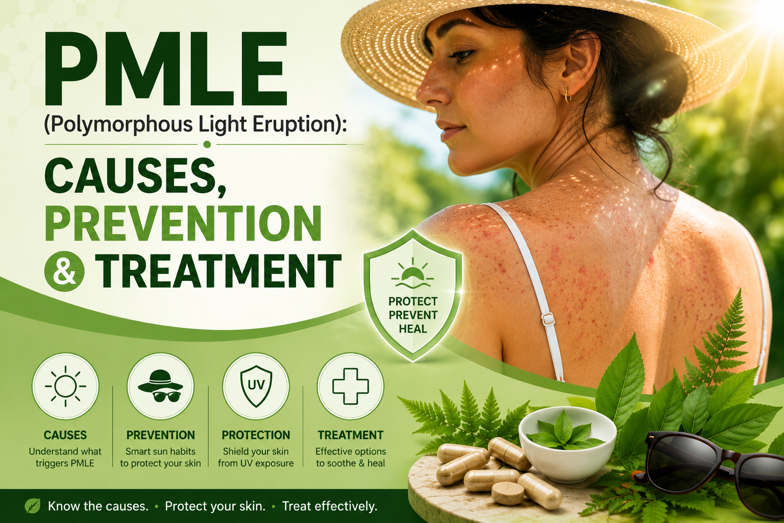 PMLE (Polymorphous Light Eruption): Causes, Prevention & Treatment