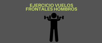 Vuelos frontales con mancuernas (Deltoides)