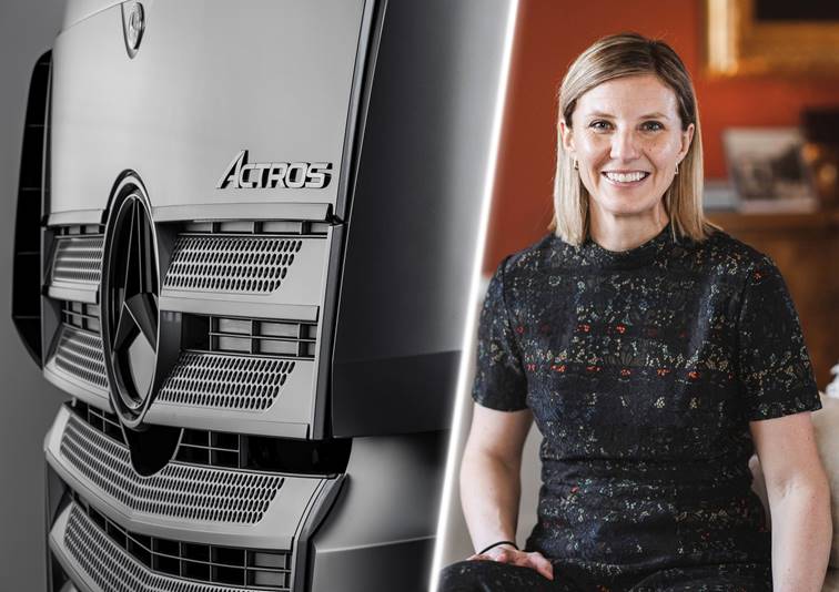 Karin Rådström assume a direção da Mercedes-Benz Trucks