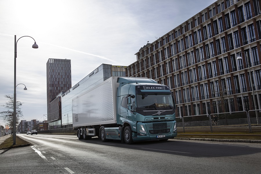 Volvo cria sons especiais para seus caminhões elétricos na Europa