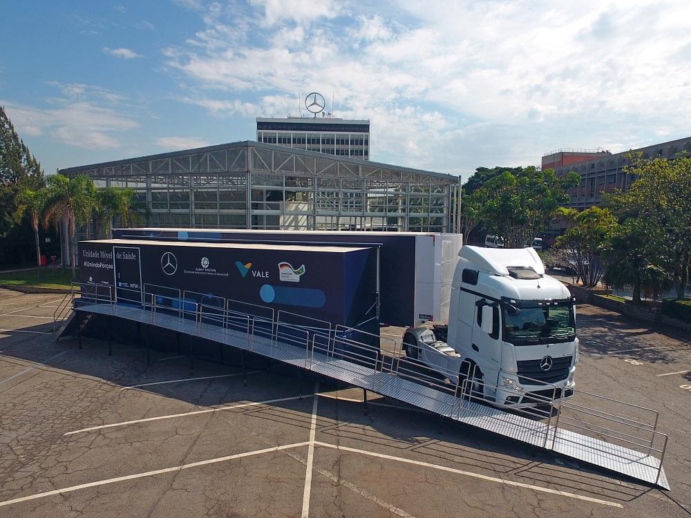 Mercedes-Benz e parceiros levam Unidade Móvel de Saúde para atendimento à população da microrregião de Itabira