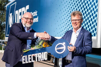 Volvo recebe pedido de recorde de caminhões elétricos na Europa