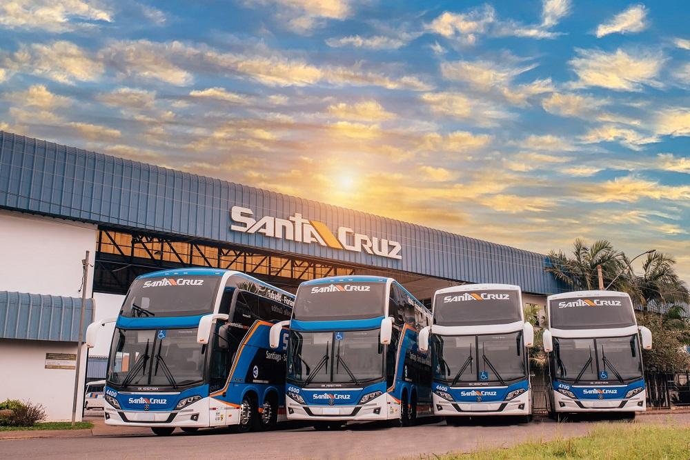 Viação União Santa Cruz recebe quatro Vissta Buss DD