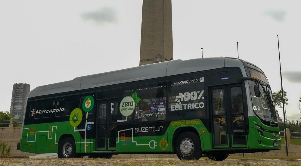 MARCOPOLO EXPÕE ÔNIBUS ELÉTRICO ATTIVI NO SALÃO DA MOBILIDADE ELÉTRICA E CIDADES INTELIGENTES