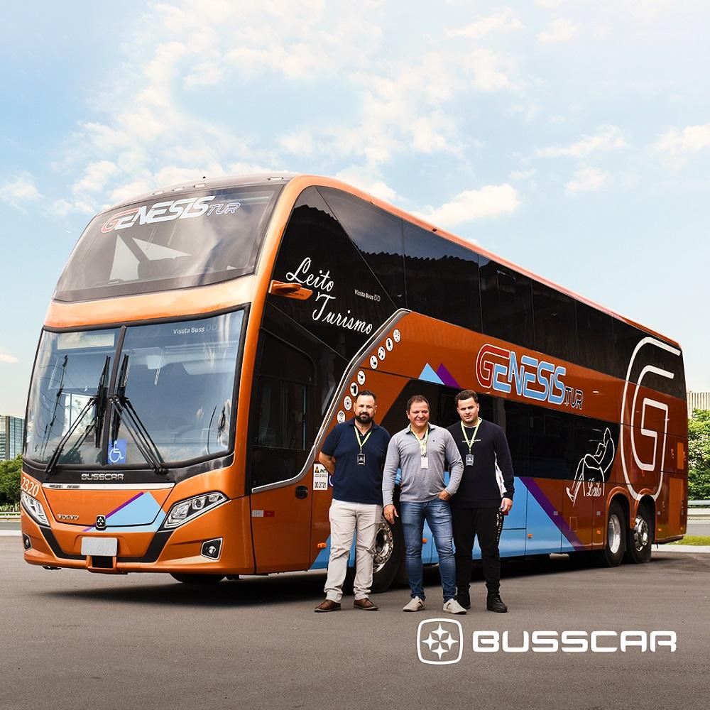 Genesis Tur adquire Vissta Buss DD com retrovisor digital