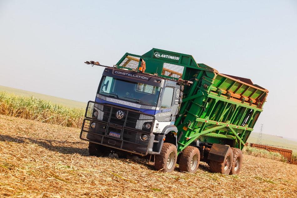 Primeira venda do caminhão autônomo Volkswagen é para o Grupo Vamos