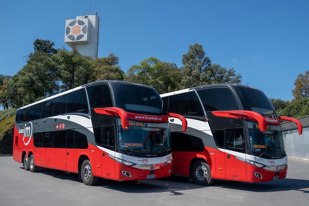 MARCOPOLO FORTALECE EXPORTAÇÕES PARA O CHILE