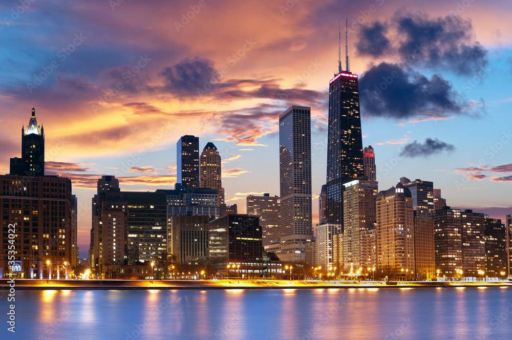 Chicago skyline is arguably the best in the country, but how are we keeping the lights on? lol