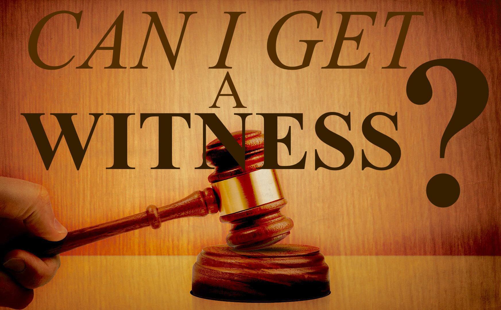 Accident Witness Statement