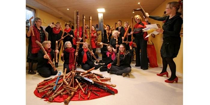 Blockflötenorchester der Musikschule Gisela Wassermann