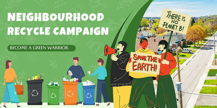 🌟 50 points per hour ♻ Become Volunteer in our Recycle Campaign