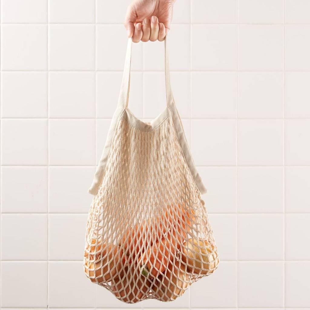 Eco-Friendly Mesh Cotton Grocery Bag