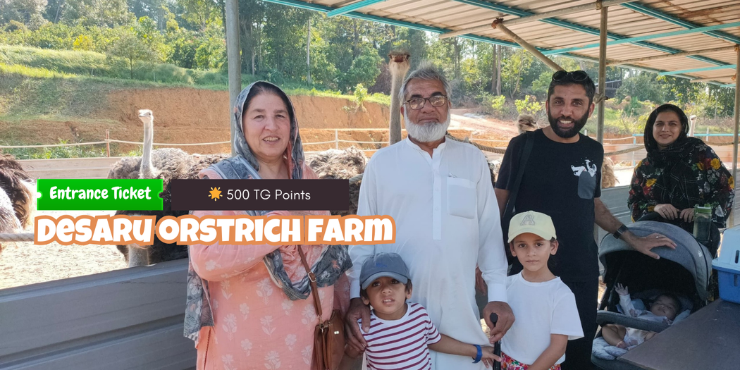 Desaru Ostrich Farm Entry Ticket