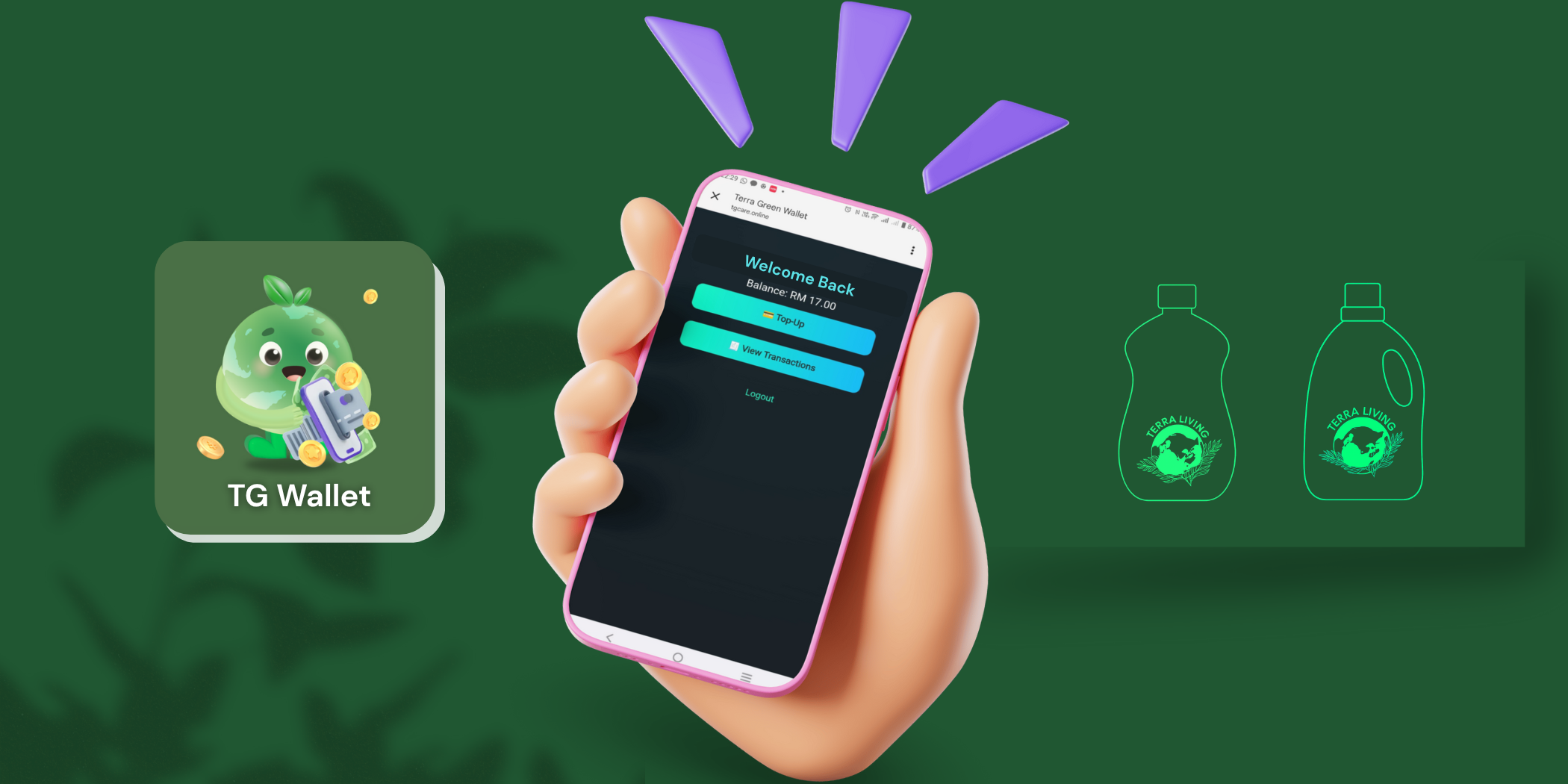 TG Wallet Credit RM1 / RM2 / RM5 / RM10