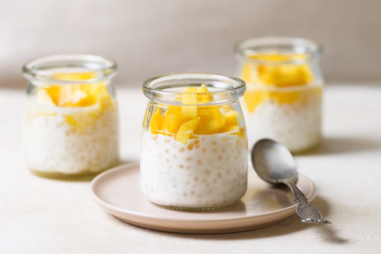 Tropical Thai Coconut-Tapioca Pudding