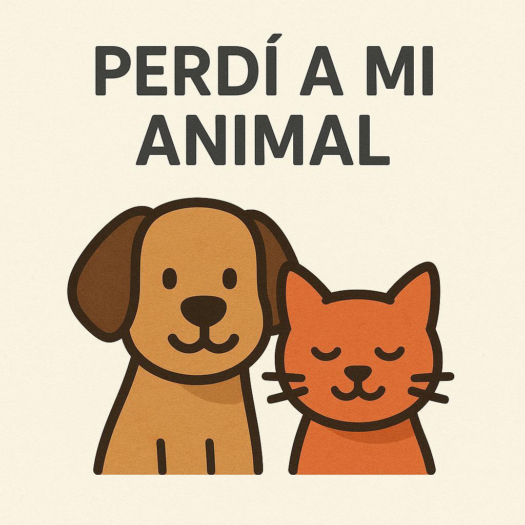 PERDÍ A MI ANIMAL
