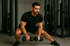 Dumbbell Side Lunge