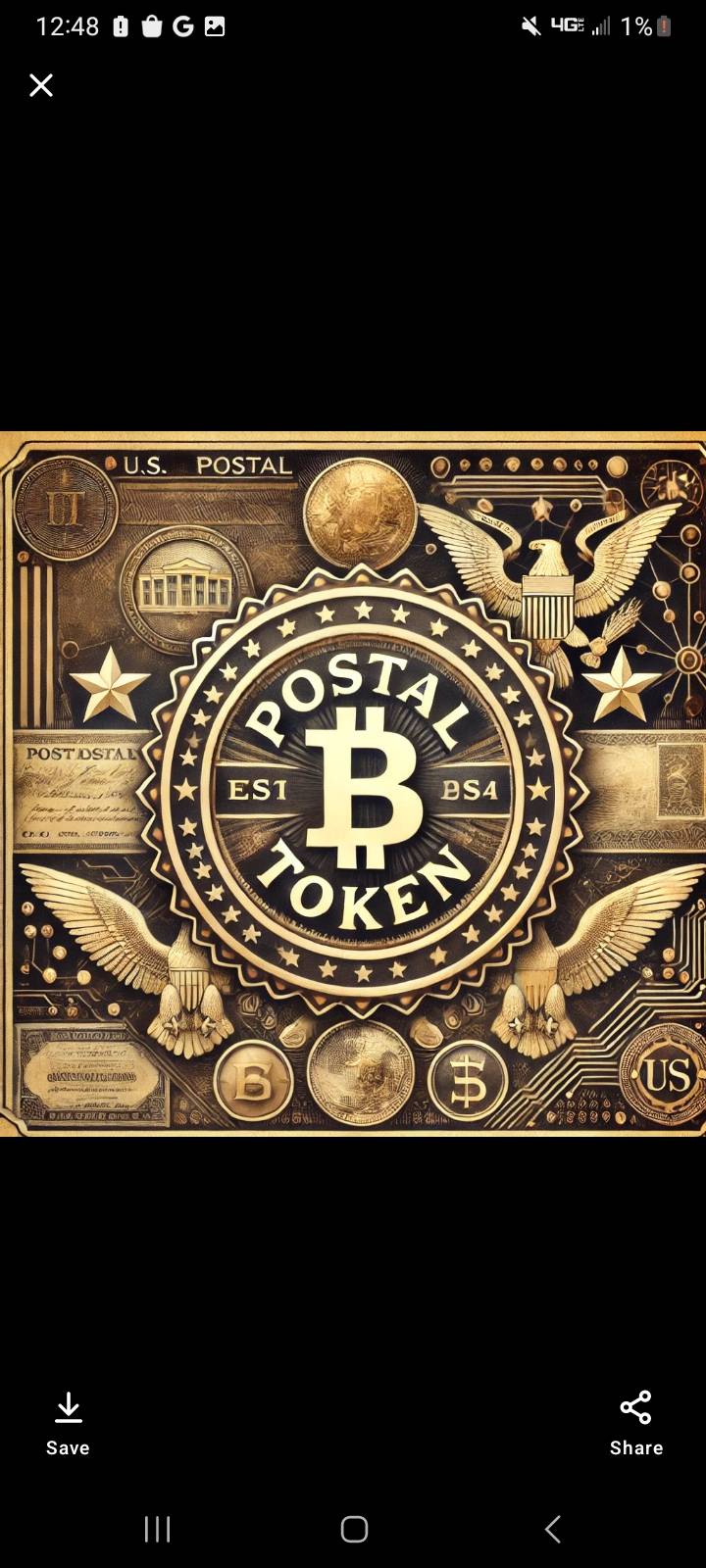 Bitcoin Stamp logo.