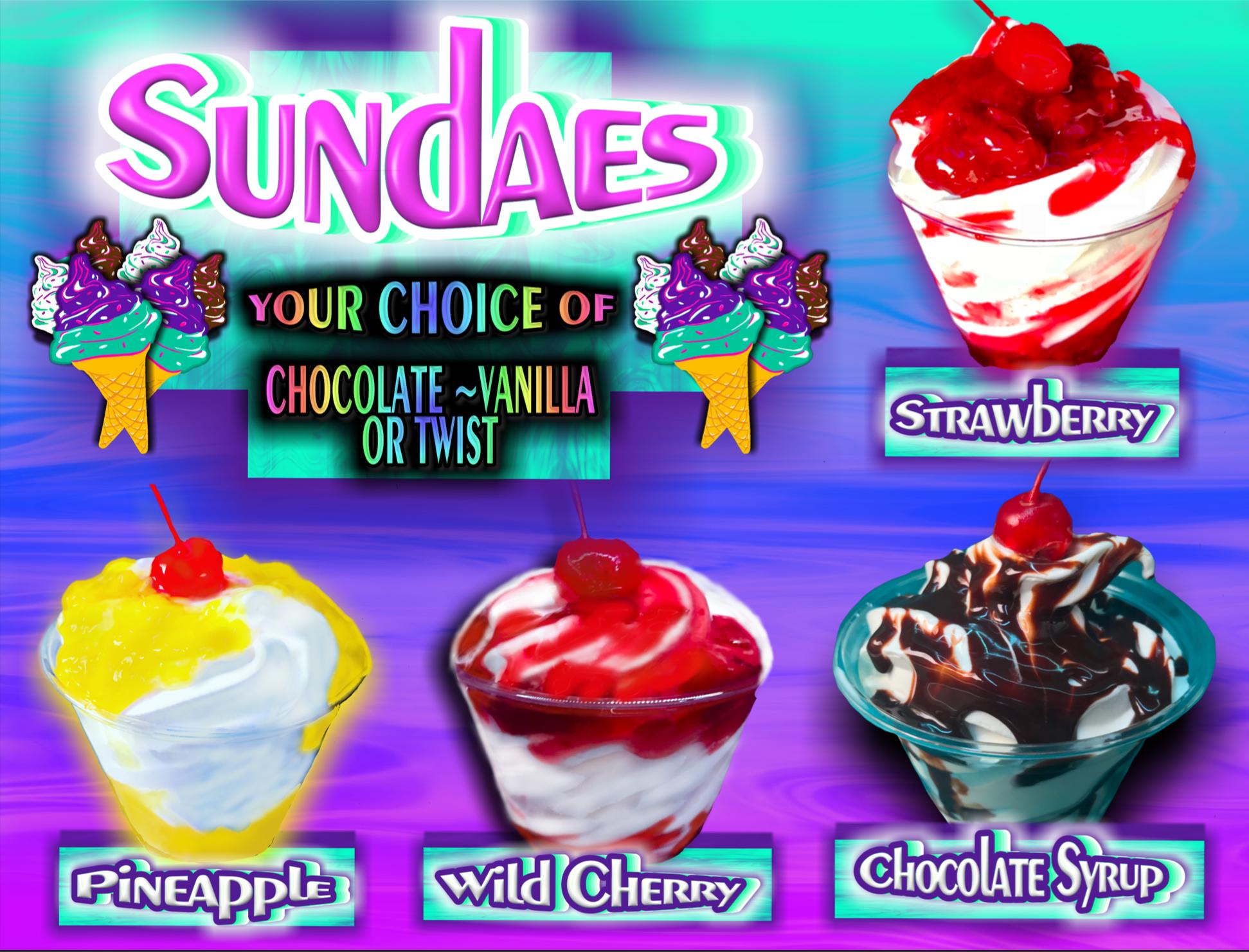 sundaes