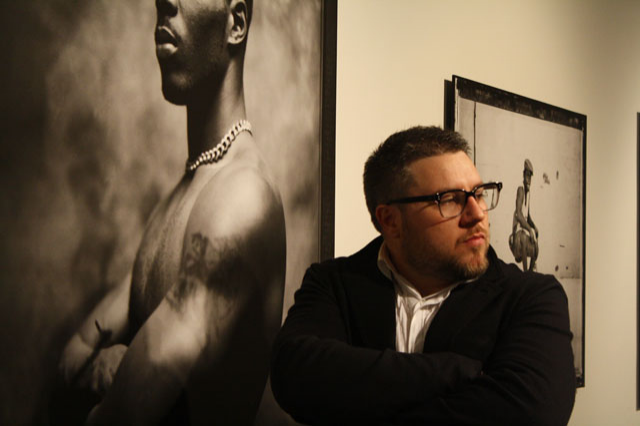 Jonathan Mannion with DMX photograph