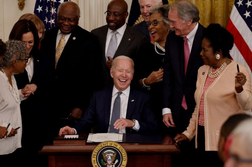 Juneteenth New Federal Holiday